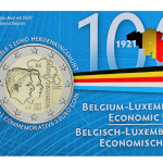 2 euro Belgien - Ekonomisk union mellan Luxemburg och Belgien 2021-2