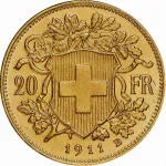 20 Francs Vreneli - Schweiz-2